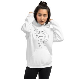 Someplace Images merch, Empowered Women hoodie