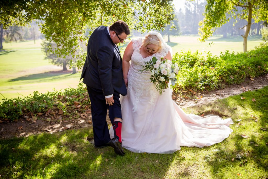 Intimate outdoor spring California wedding at Blacklake Golf Resort | Rachel & Ian
