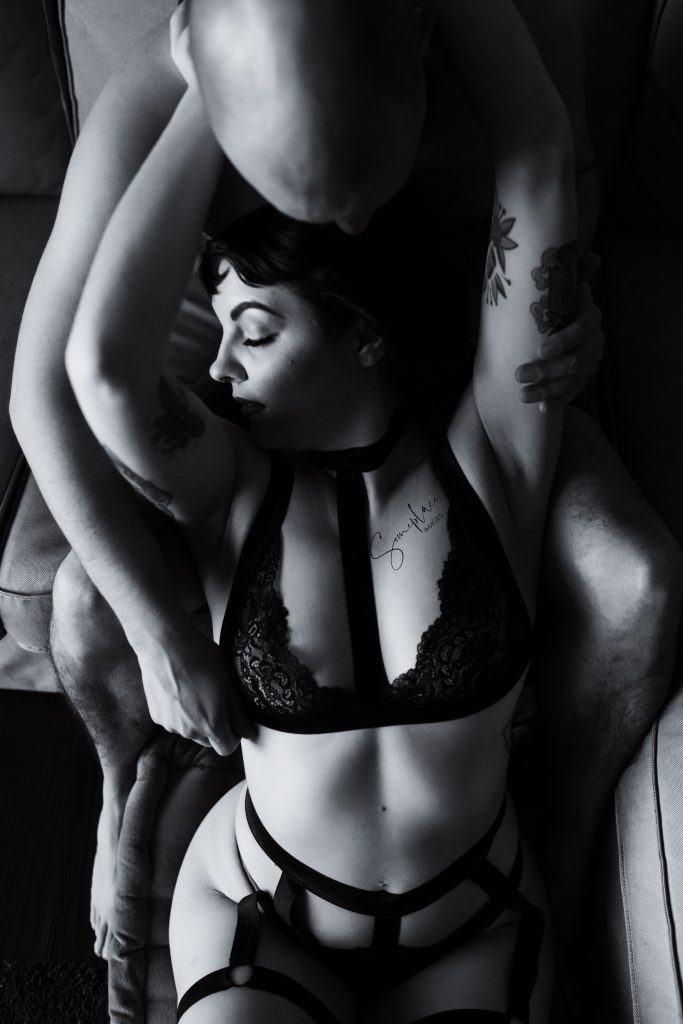 Couples boudoir photo by Someplace Images.